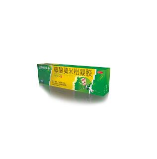 <dt>药品名称</dt><dd>(999皮炎平)糠酸莫米松凝胶</dd>